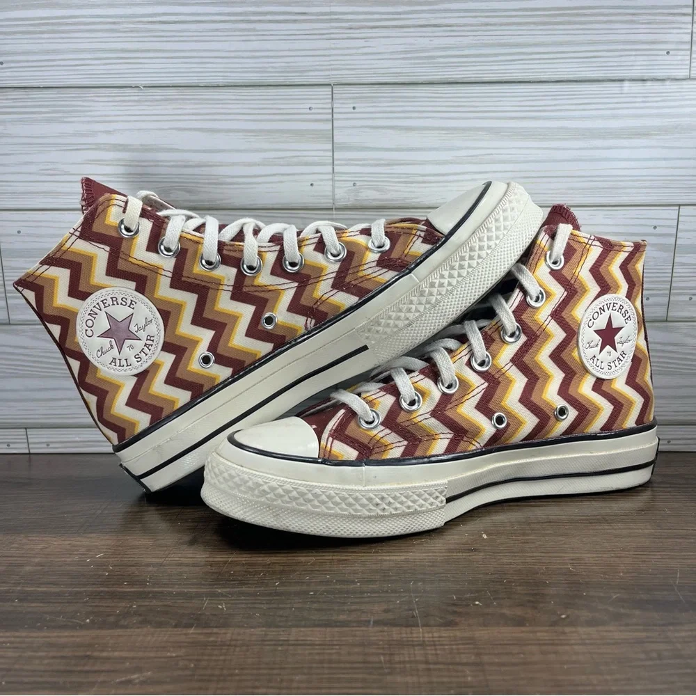 Converse Chuck 70 High Twisted Classics Women’s Brown Shoes - Women’s Size 6.5 - Picture 4 of 9